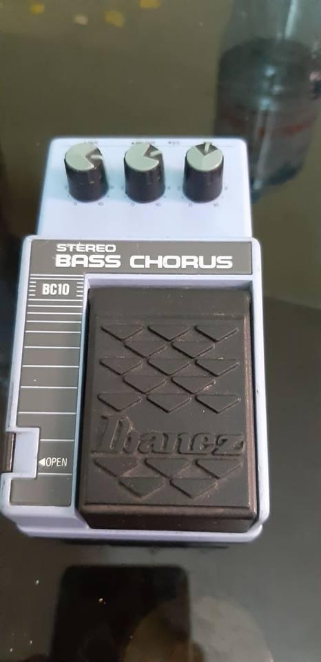 PEDAL IBANEZ CHORUS BASS MADE IN JAPAN