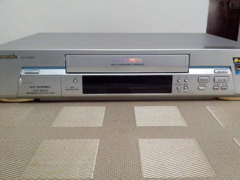 Grabadora VHS Panasonic 6 Cabezales Stereo Rebobinador