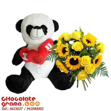 Regalos, Rosas, Girasoles, Tazas, Vinos Pesonalizados, Peluches