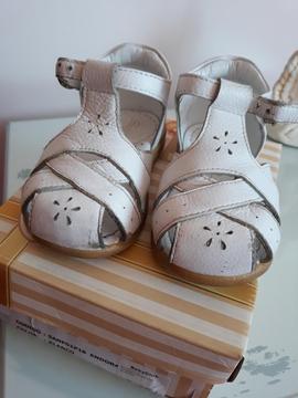 Sandalias Baby Chic Color Blanco