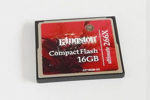 Memoria Compact Flash de 16GB 266X de velocidad