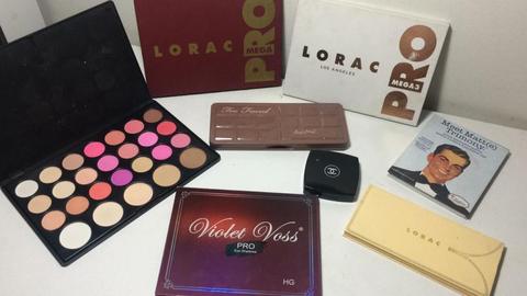 PALETA DE MAQUILLAJE PRO PALETTE, LORAC, CHANEL,TOO FACED MARCAS AMERICANAS