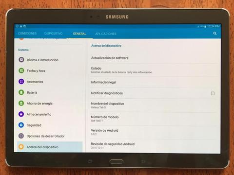 Samsung Galaxy Tab S 10.5 LTE con chip