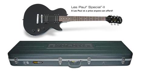 Guitarra Electric Epiphone Les Paul Specialii Indonesa con estuche prolok nuevos