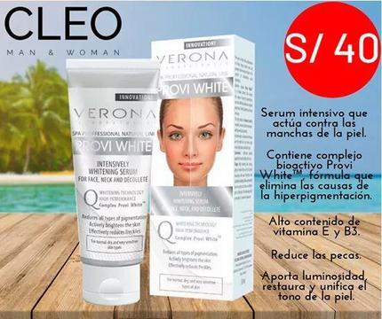 Serum blanqueador de rostro