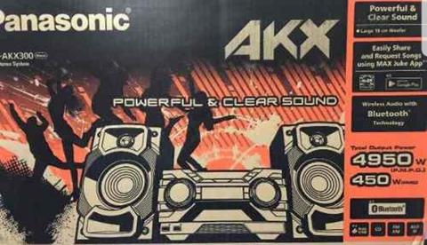 Equipo de Sonido Panasonic Akx 300