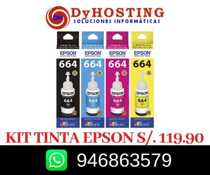 Kit Tintas Epson