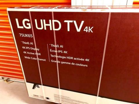 LG 75 pulgadas 4k Ultra HD Smart LED TV