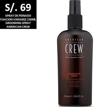 Spray de Peinado Fijación Variable Grooming Spray American Crew Men