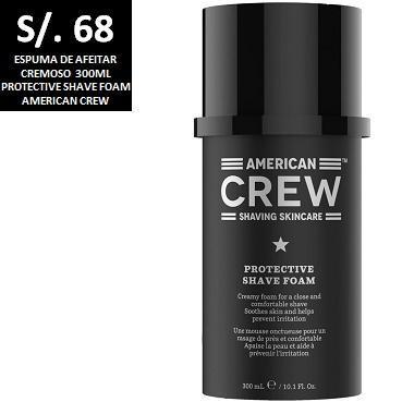 Espuma Para Afeitado Protective Shaving Foam American Crew