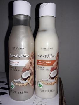 Shampoo Y Acondicionador de Trigo Y Coco