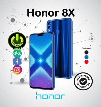 Honor 8x Libres de fabrica sellados | Tienda física centro de  | Celulares  Technology Club