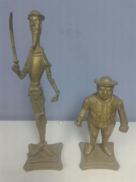 Don Quijote Y Sancho Panza de Bronce