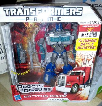 Transformer Optimus Prime Hasbro en Caja