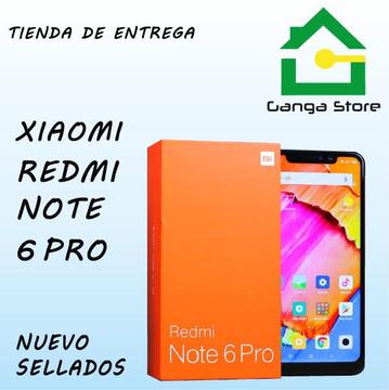 XIAOMI REDMI NOTE 6 PRO CON GARANTIA Y CON CASE INCLUIDO