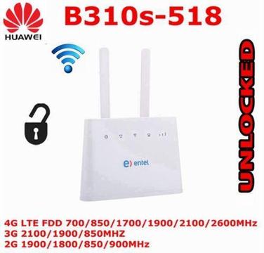 Modem Router Huawei B310s518 4gLibre Movistar Claro Entel