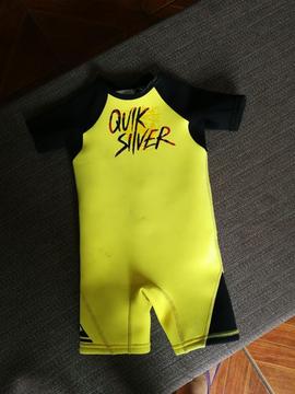 Wetsuit Ropa Baño Niño Quiksilver Playa