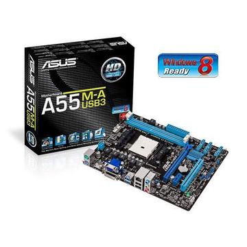 Procesador AMD A6 5400K Black Edition y Placa ASUS A55M/USB 3. Combo Semi Gamer. Excelente Estado. 220 Soles
