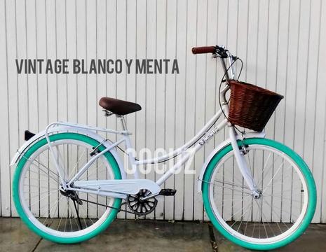 Nueva Bicicleta Mujer Dama Vintage Paseo