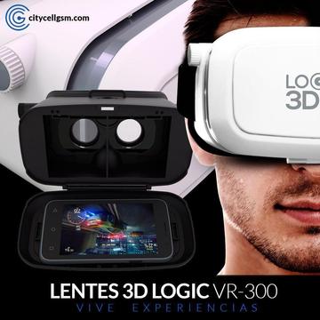VENDO LENTES 3D VR LOGIC RG300B, 360 NUEVOS , compatible Smartphones de 4