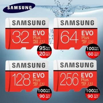 Tarjeta MICRO SD Memoria Samsung EvoPlus 32 Gb Y 64 GB Clase 10
