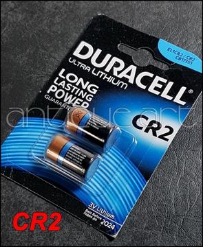 A64 2 Pila Cr2 Bateria Duracell 3v. Cr2032 1cr2 Kcr2 Cr17345