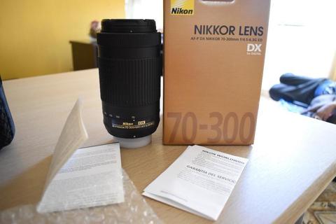 Vendo O Cambio Objetivo Nikon 70 a 300
