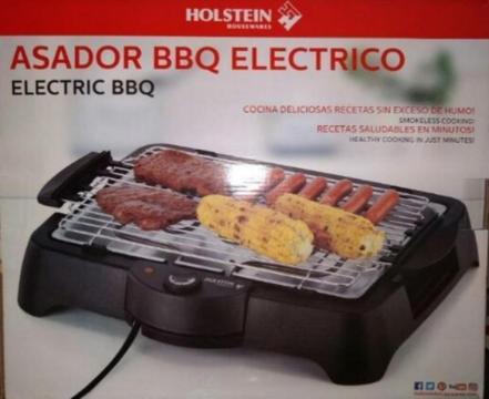 Asador Bbq Eléctrico. Marca: Holstein