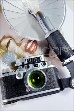 A64 Camara Leica Illa 35mm Brazo Flash Filtro Coleccion