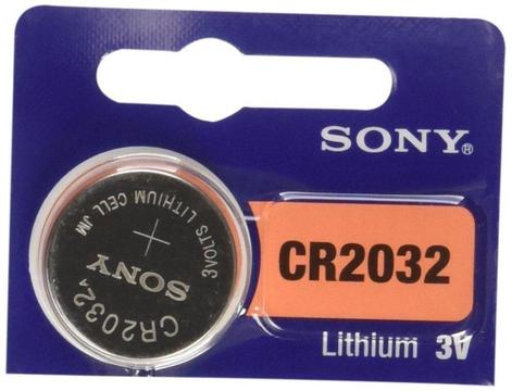 2 Pilas Sony Cr2032 Placa Madres,relojes,afinadores 3v Litio
