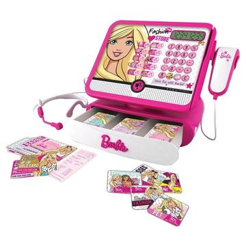 Barbie Caja Registradora Con Sonidos Y Calculadora Selladas
