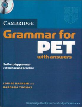Cambridge Grammar for PET libro en PDF incluye audio CD