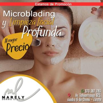 Microblading, Limpieza Facial Profunda