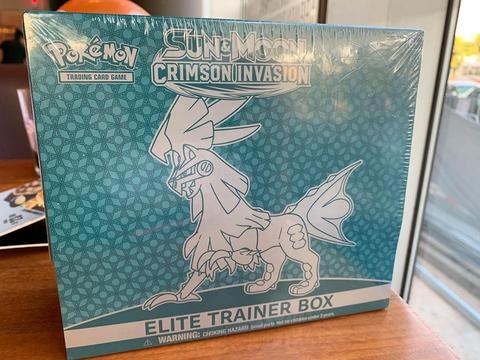 Cartas Pokemon Elite Trainer Box Crimson Invasion