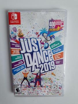 NINTENDO SWITCH, JUST DANCE 19, NUEVO SELLADO, TIENDATOPMK