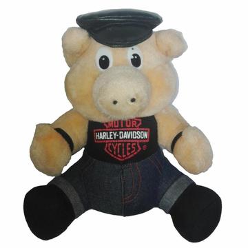 Peluche Cerdo motociclista 26cm Harley Davidson Motorcycles original navidad regalo amor