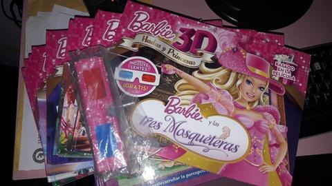Barbie Coleccion Libros en 3d. Remato