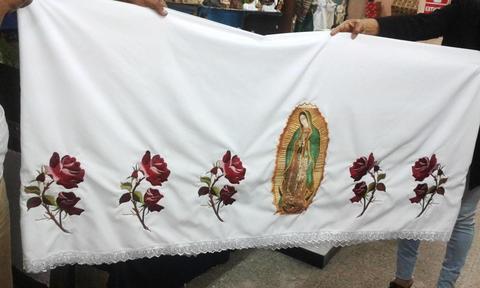 Mantel para Altar, finamente bordado, Paños de Altar
