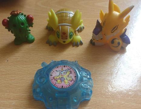 digimon muñecos