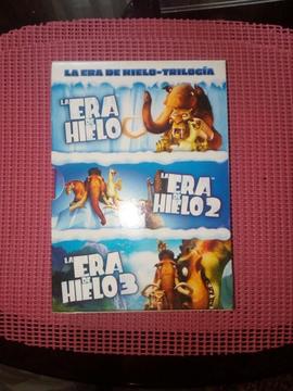 Dvd Era de Hielo Original 3 Peliculas