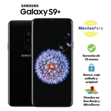 SAMSUNG GALAXY S9 PLUS 64 GB NUEVO, CAJA SELLADA, GARANTÍA DE 12 MESES, TIENDAS FÍSICAS