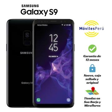 SAMSUNG S9 64 GB NUEVO, CAJA SELLADA, GARANTÍA DE 12 MESES, TIENDAS FÍSICAS