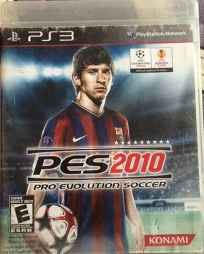Pro Evolution Soccer (Pes) 2010 Ps3