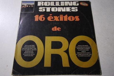 rolling stones 16 exitos de oro lp vinilo edición perú rock hago envíos