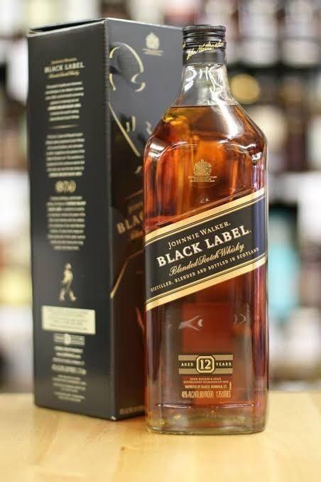 Whisky Johnnie Walker Black Label Botella 750Ml