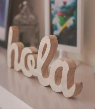 Letras en Madera O Mdf Lettering Toppers
