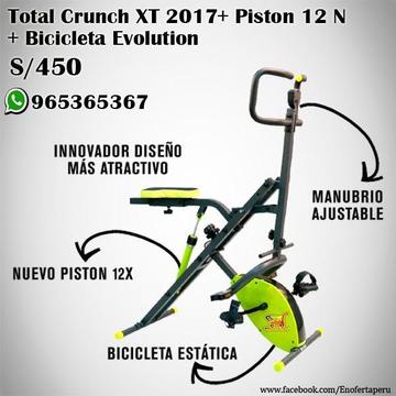 Total Crunch Xt2017 Piston 12 N Bicicleta Evolution Everbes