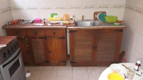 Vendo Mueble de Cocina en Madera - Ocasión