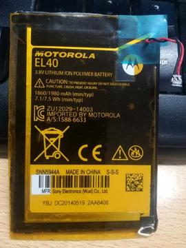 Bateria para Moto E1 Modelo Xt1022
