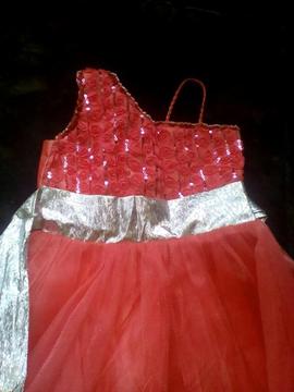 Vestido de Promoción Color Coral